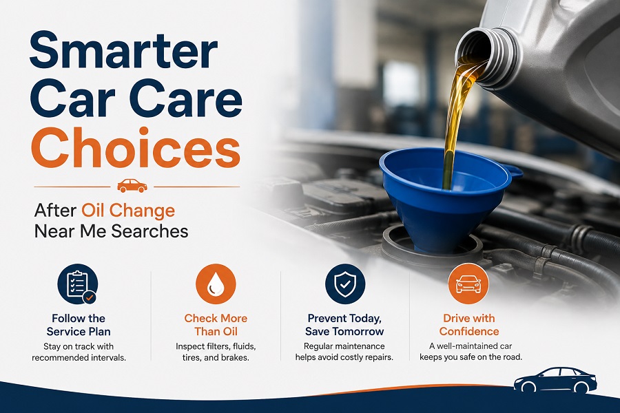 Car Care Choices After Oil Change